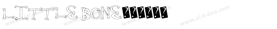 Little Bone字体转换